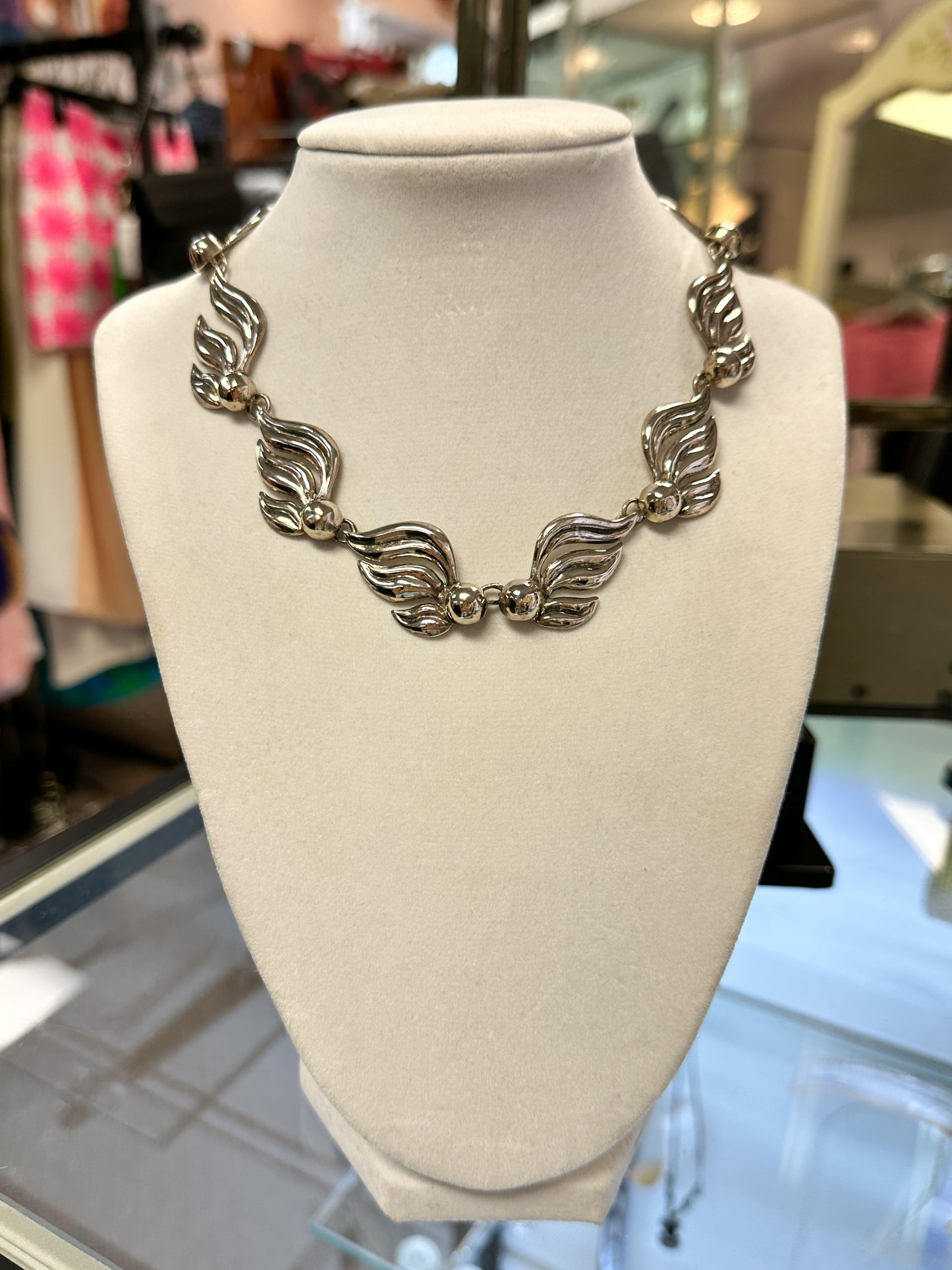 Sterling Silver Choker Necklace