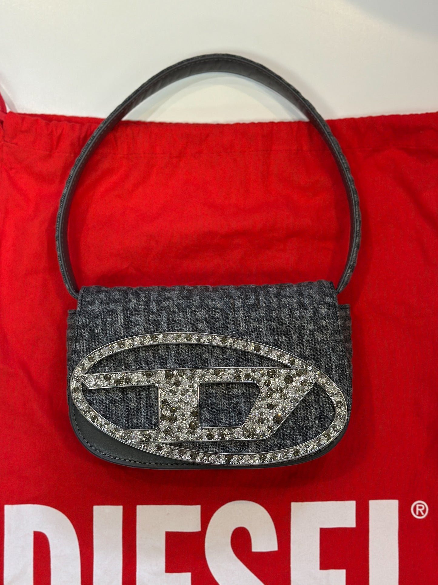 Diesel embellished shoulder bag