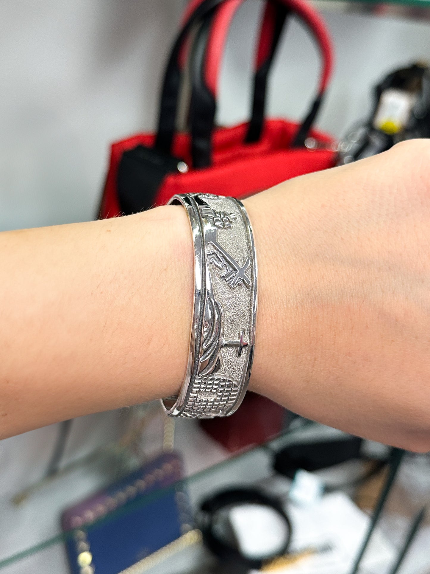 Navajo Sterling Cuff Bracelet