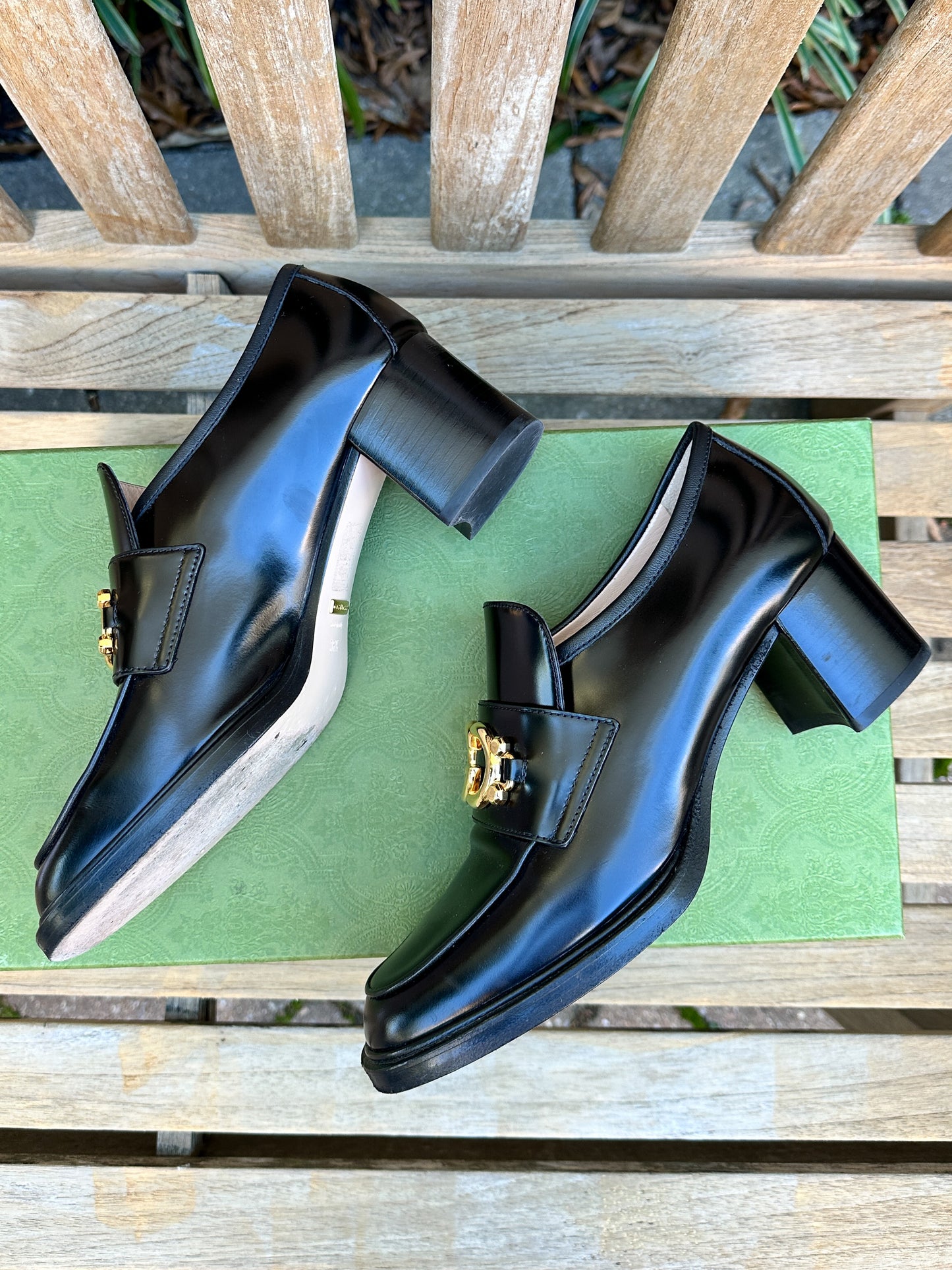 Gucci Interlocking G Loafer Pumps