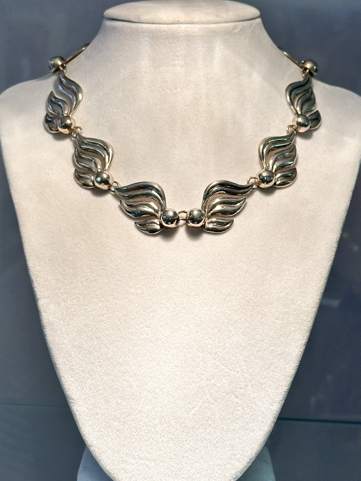 Sterling Silver Choker Necklace