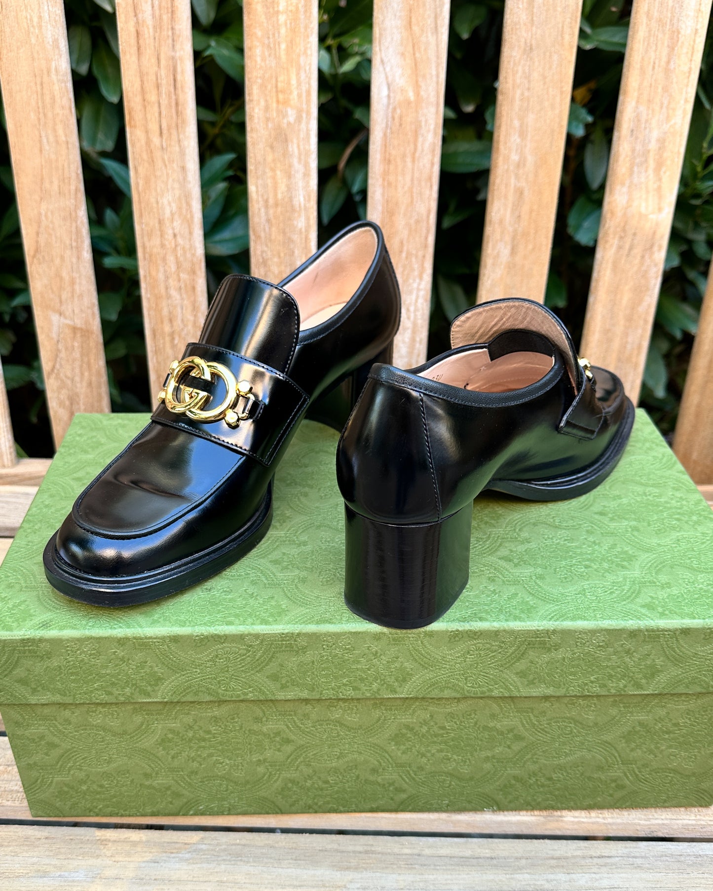 Gucci Interlocking G Loafer Pumps
