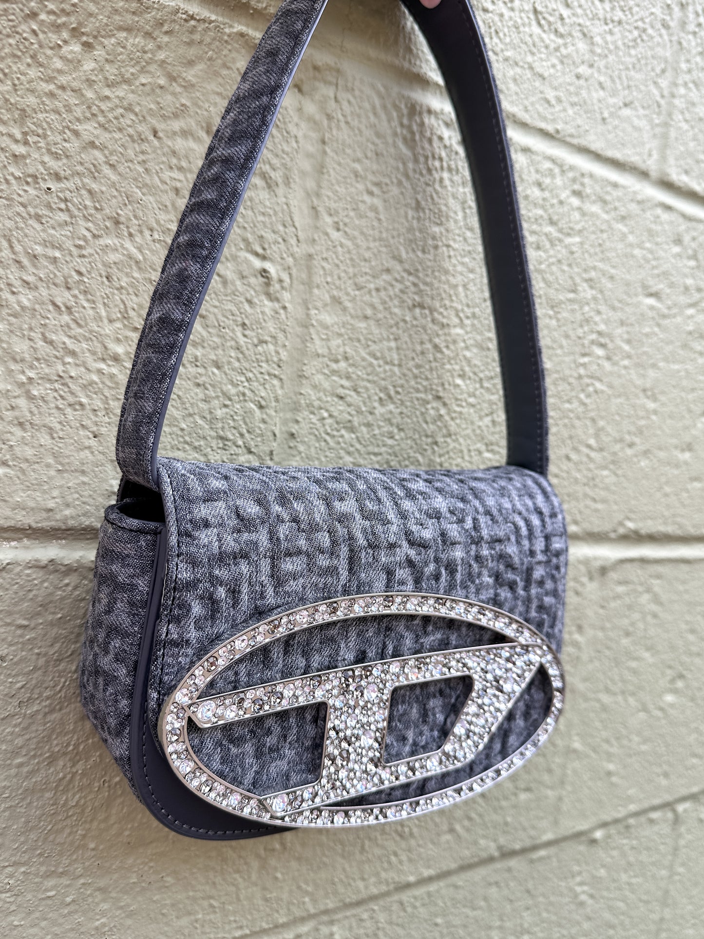 Diesel embellished shoulder bag