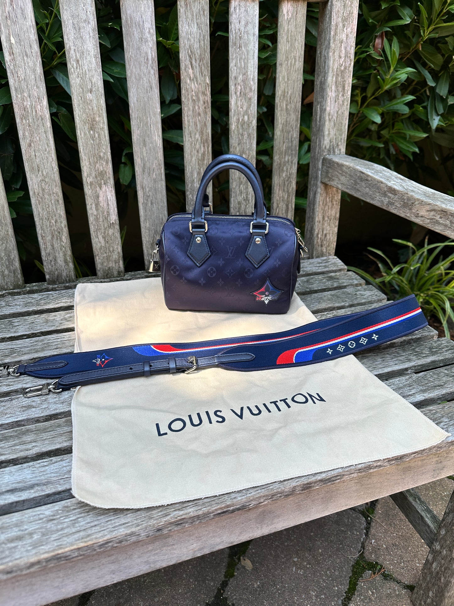 Louis Vuitton Econyl Monogram Speedy Bandouliere 20