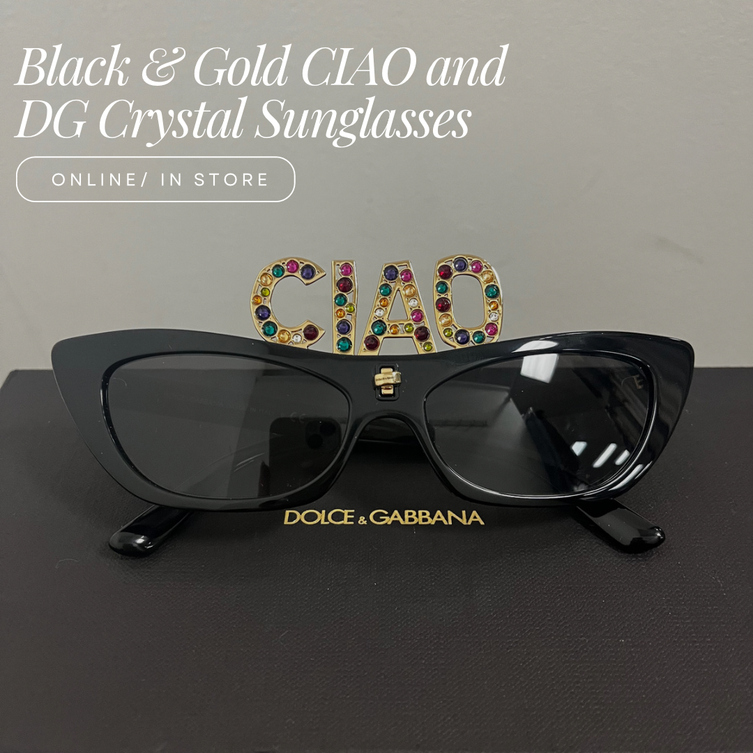 Dg 2024 crystal sunglasses