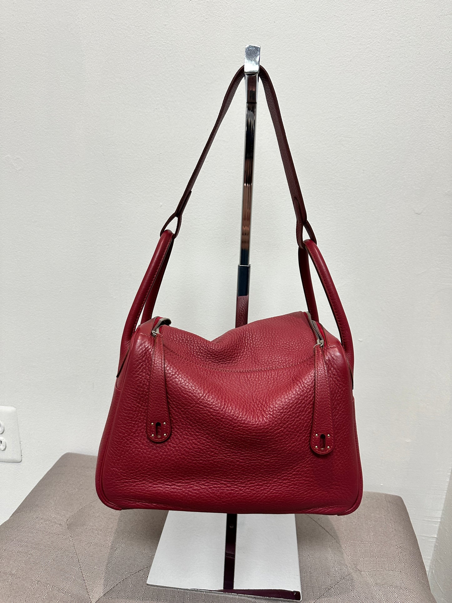Hermès Bag Clemence Lindy 26