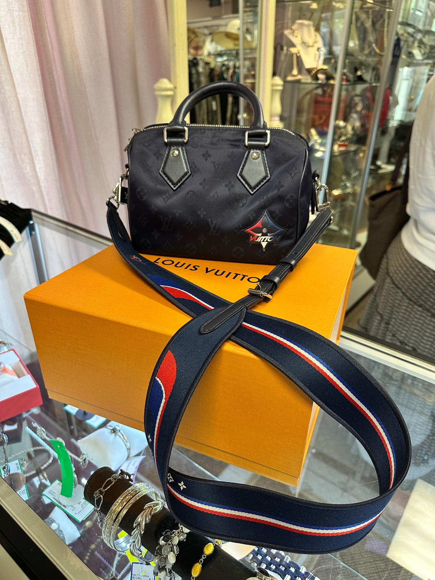 Louis Vuitton Econyl Monogram Speedy Bandouliere 20