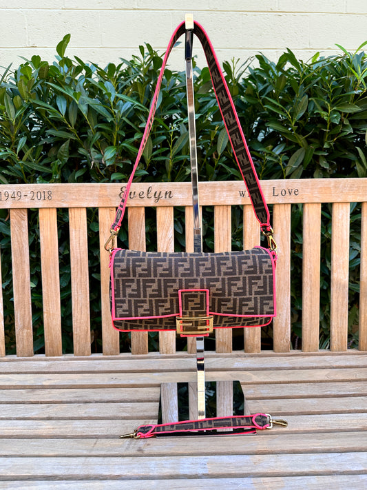 FENDI Zucca Baguette Bag