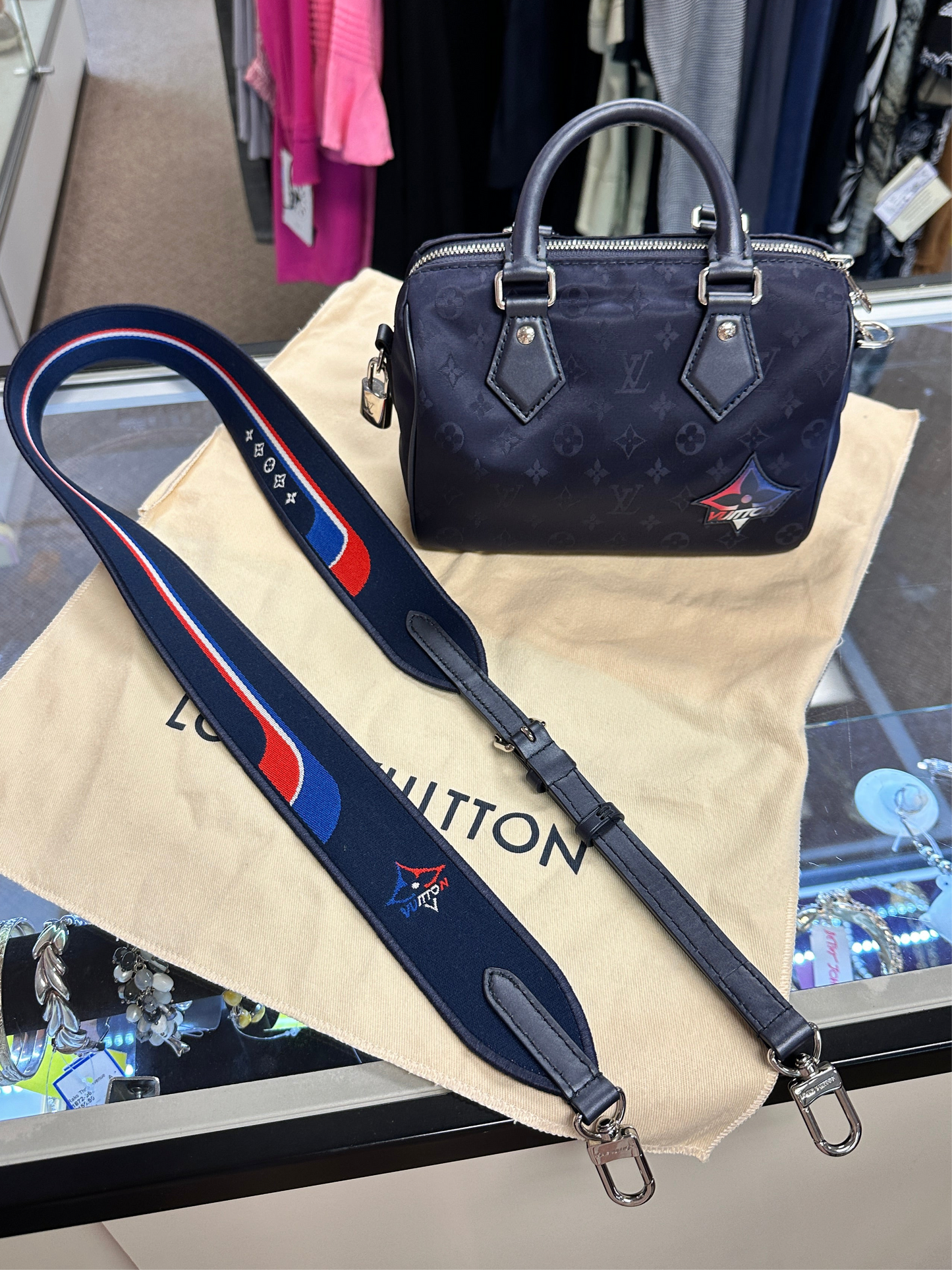 Louis Vuitton Econyl Monogram Speedy Bandouliere 20