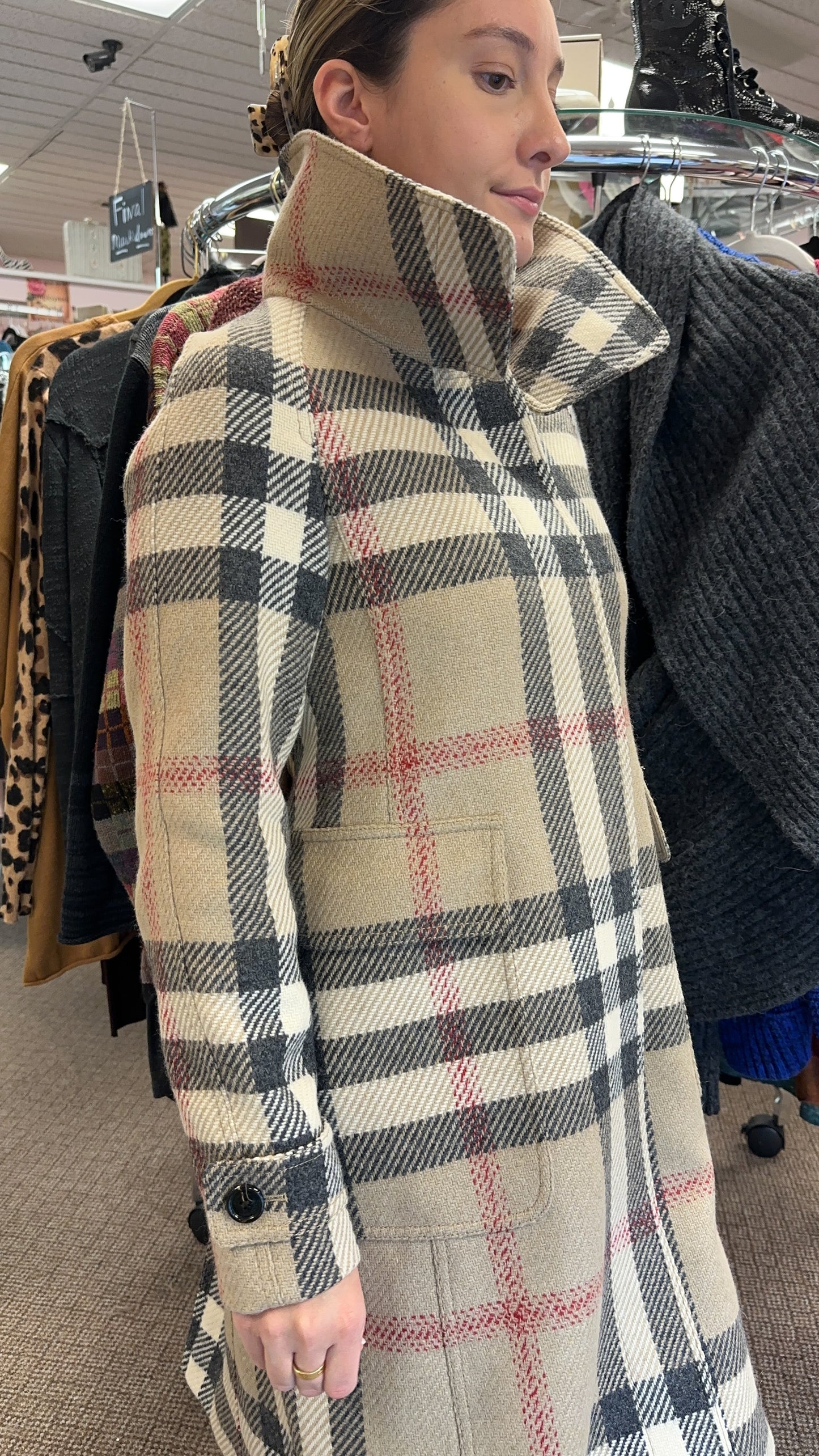Burberry Wool Coat