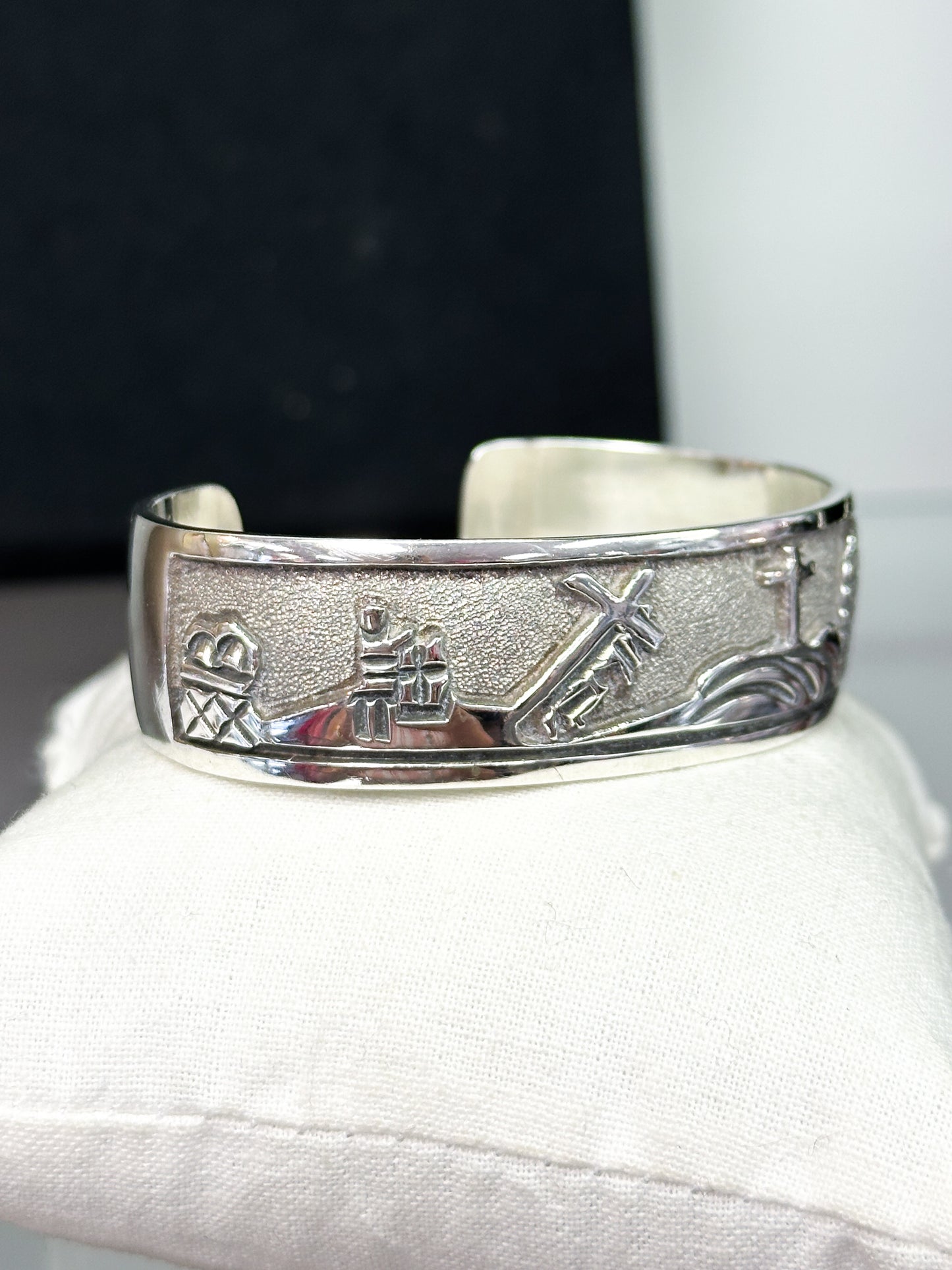Navajo Sterling Cuff Bracelet