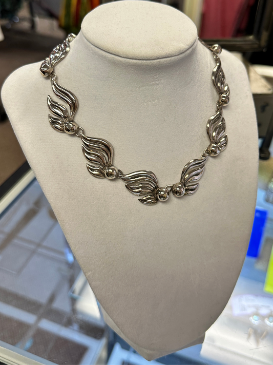 Sterling Silver Choker Necklace
