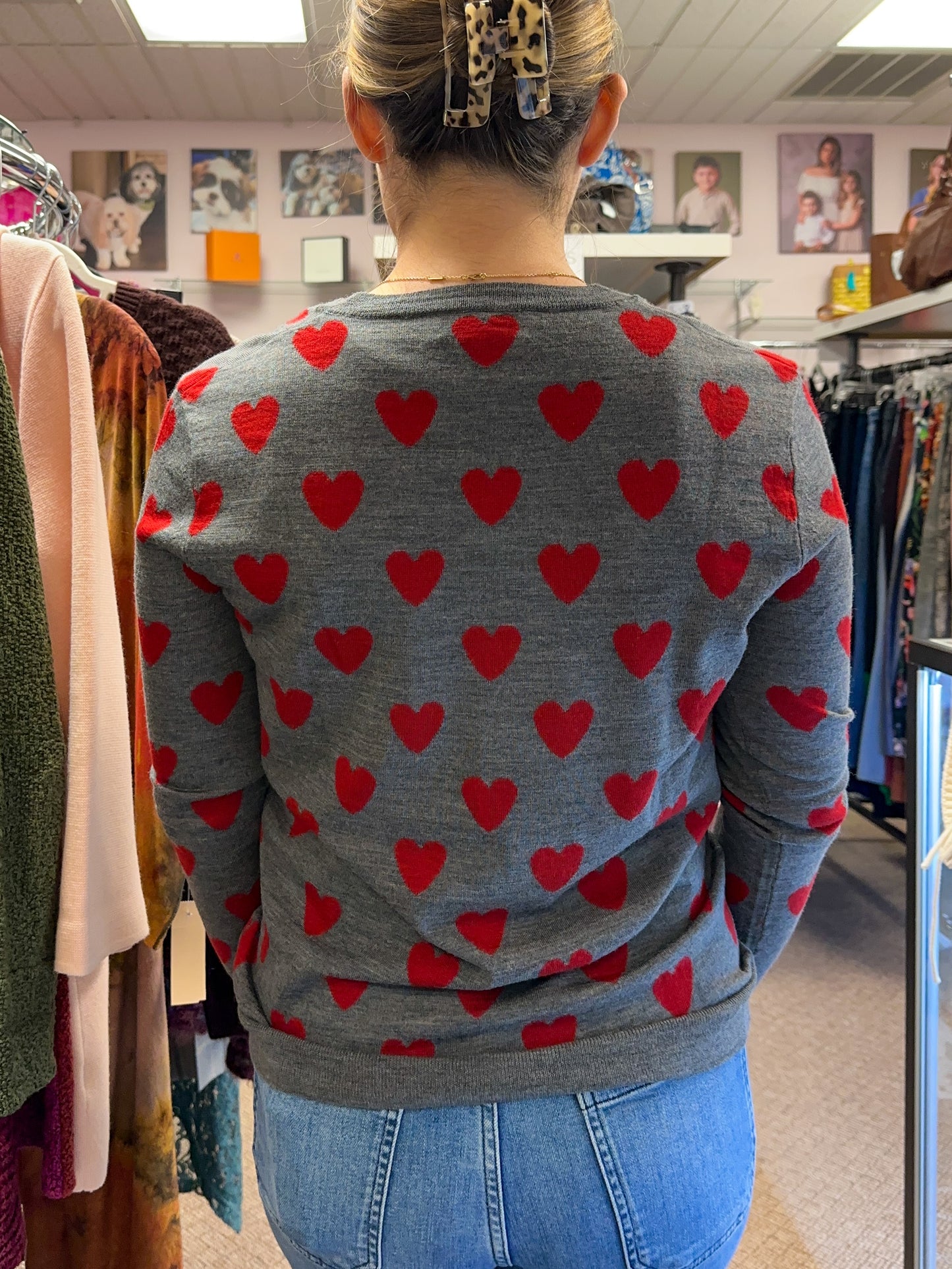 Burberry Heart Sweater