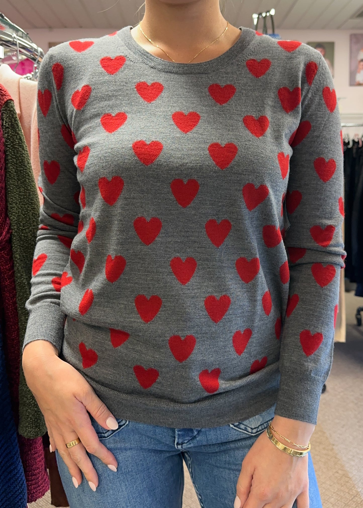 Burberry Heart Sweater