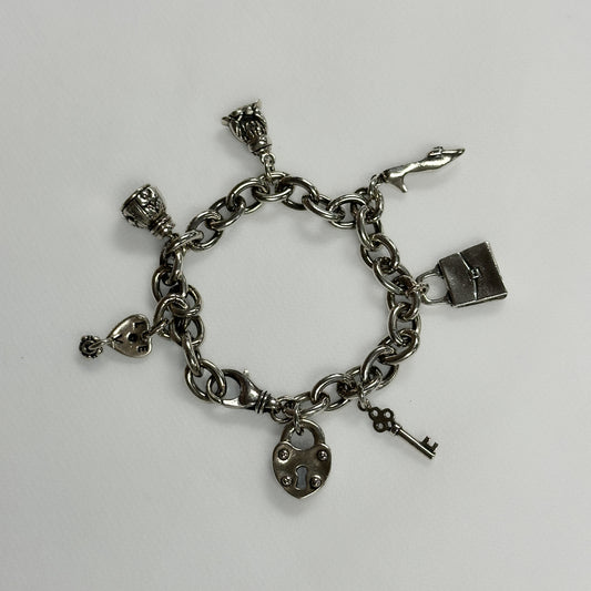 Vintage Sterling Charm Bracelet