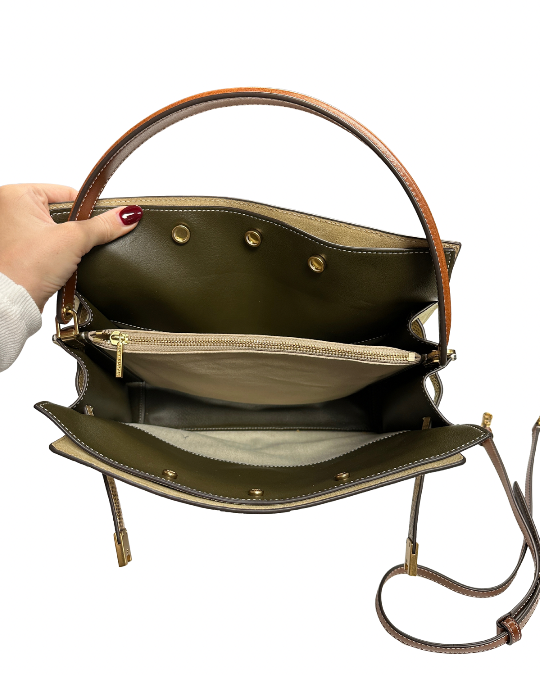 Tory Burch Lee Radziwill Double Tote Bag