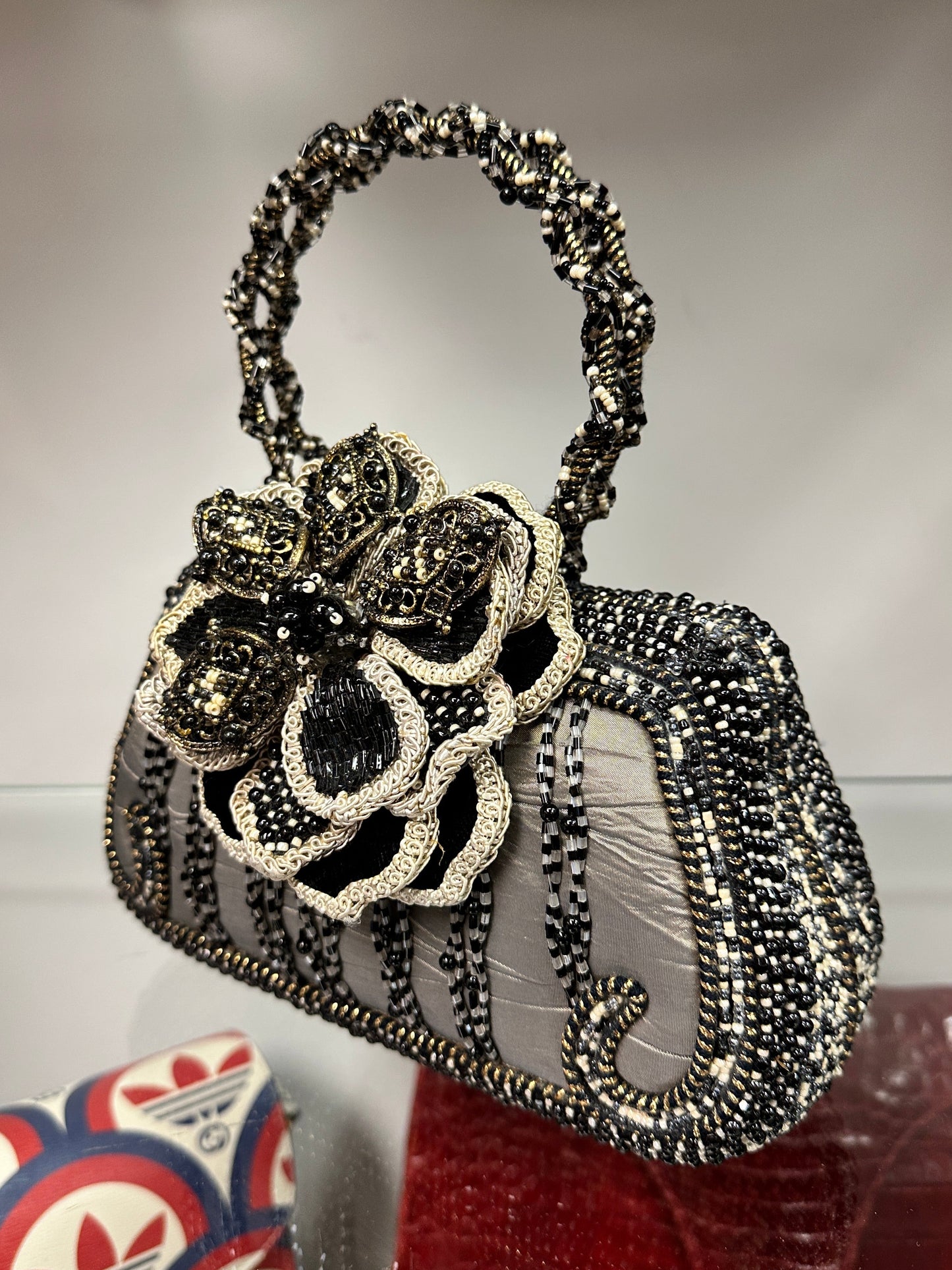 Mary Frances Beaded Handbag