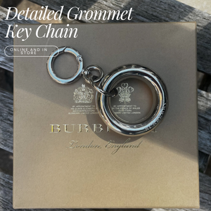 Burberry Grommet Key Chain