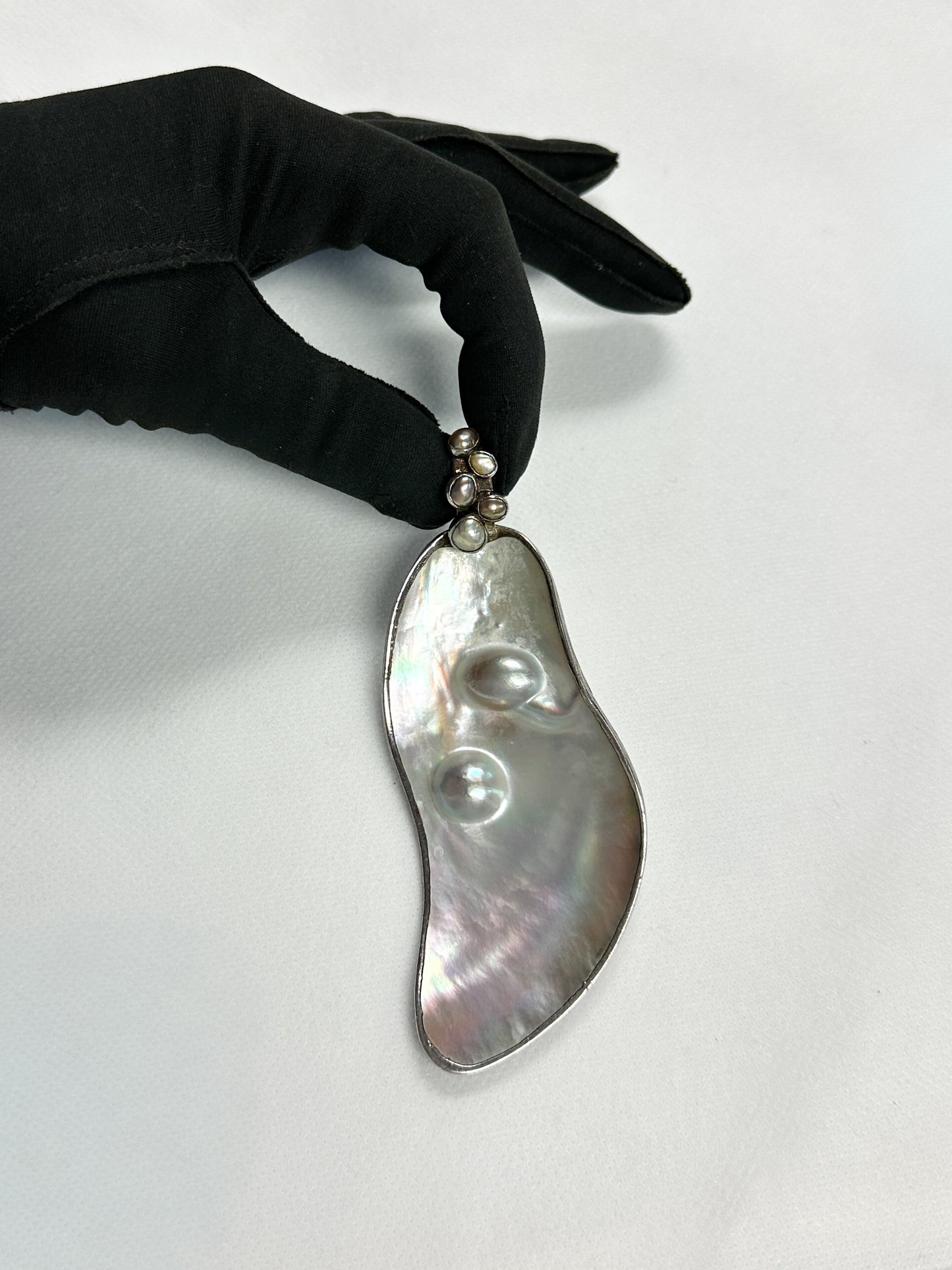 Mabe Pearl Pendant Necklace