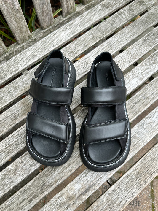 Khaite Murray Leather Sandals