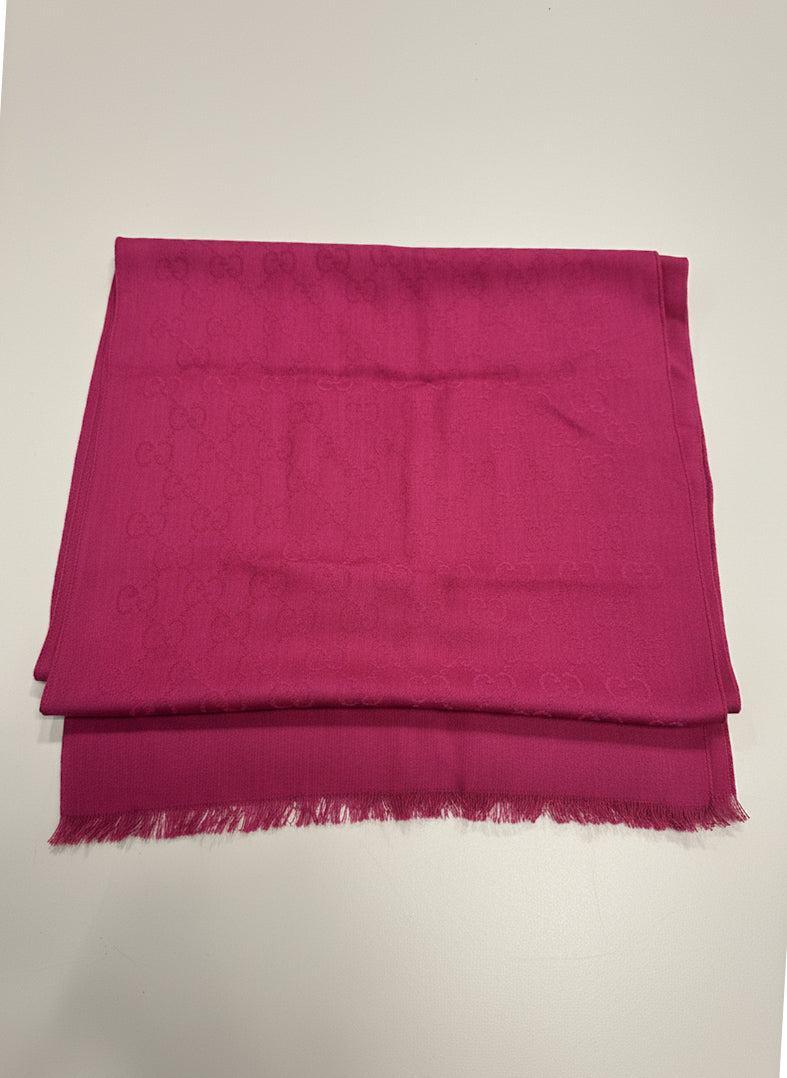 Gucci Magenta Scarf