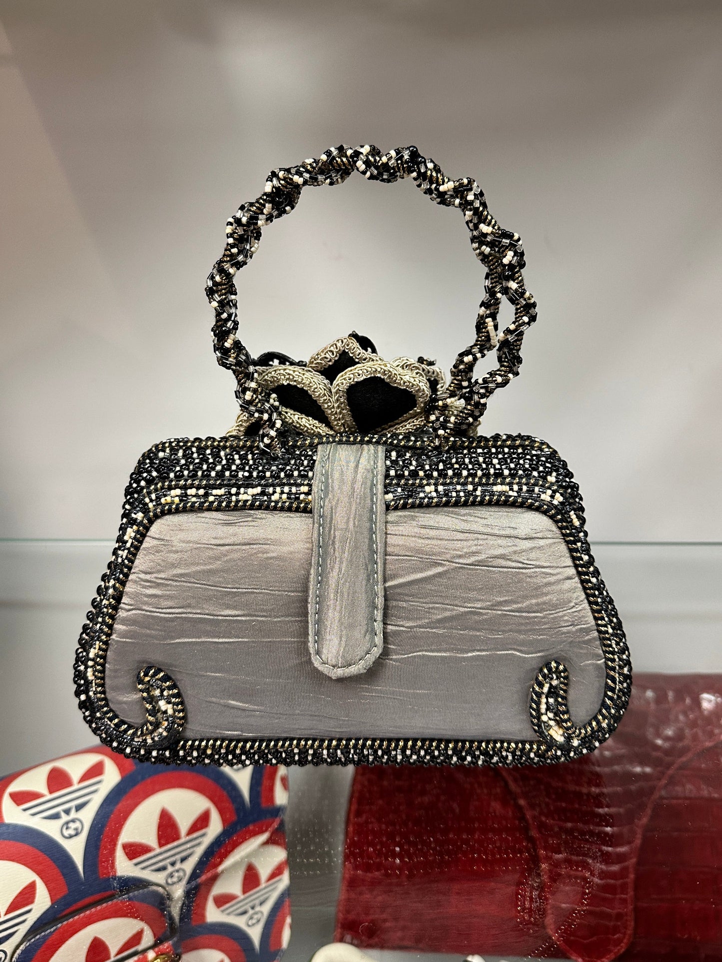 Mary Frances Beaded Handbag