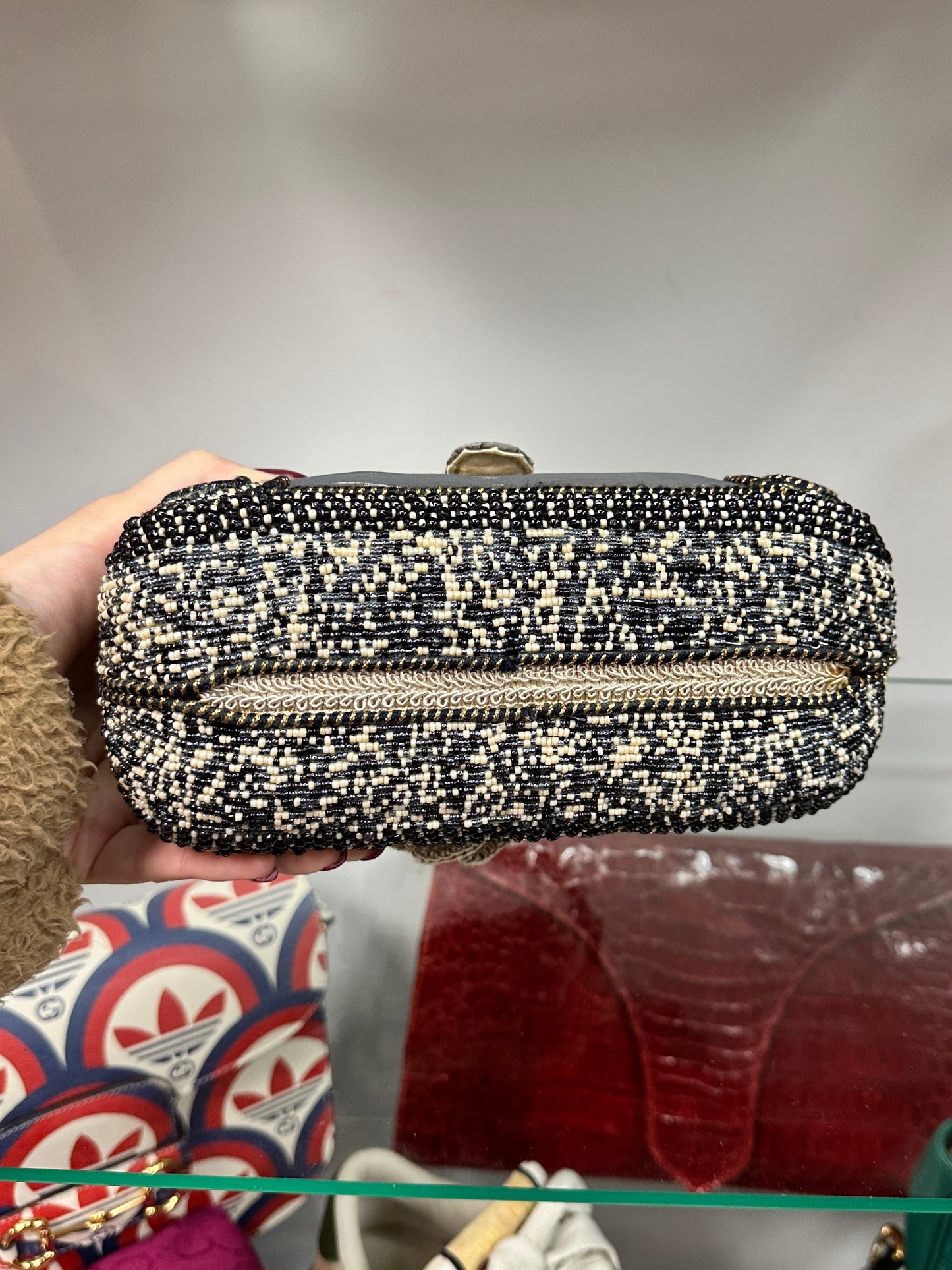 Mary Frances Beaded Handbag