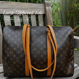 Louis Vuitton Large Zippered Tote