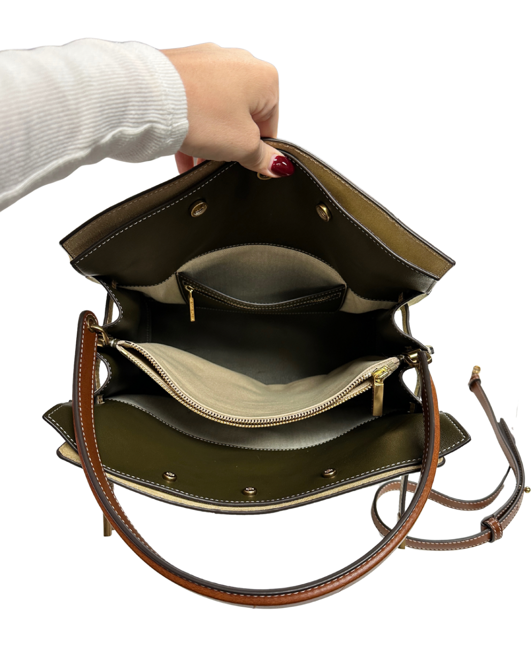 Tory Burch Lee Radziwill Double Tote Bag