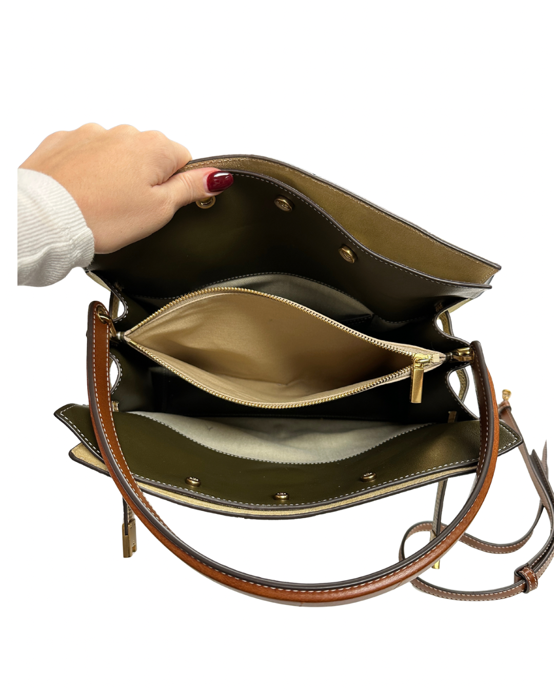 Tory Burch Lee Radziwill Double Tote Bag