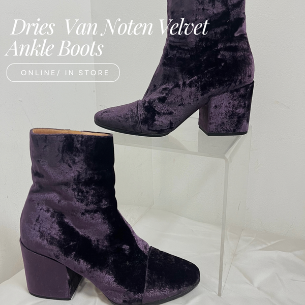 Dries van noten ankle boots sales