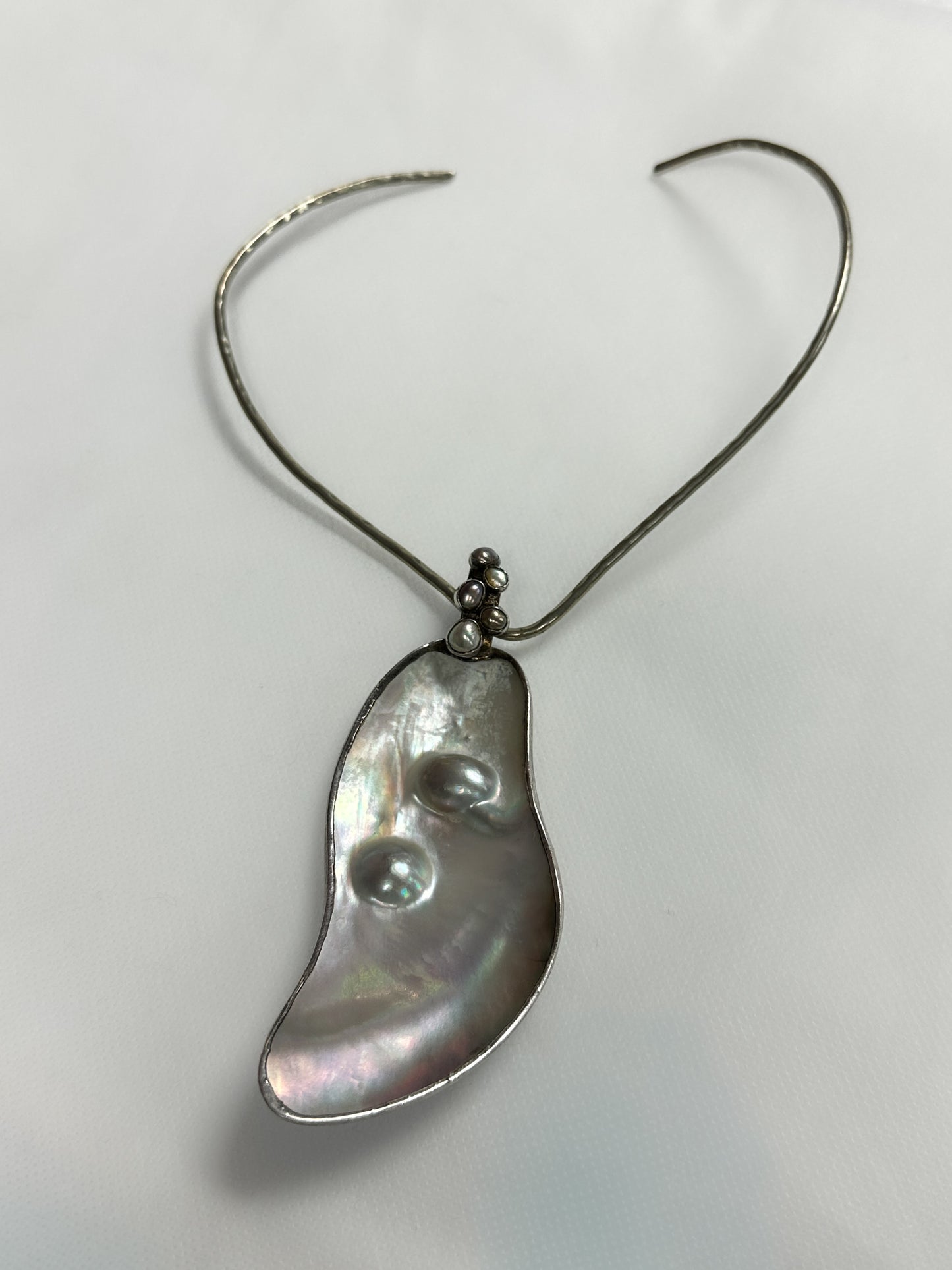 Mabe Pearl Pendant Necklace