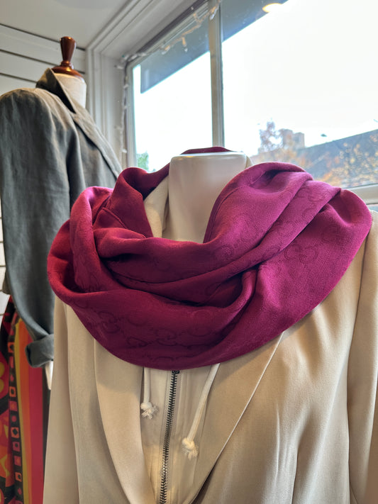 Gucci Magenta Scarf