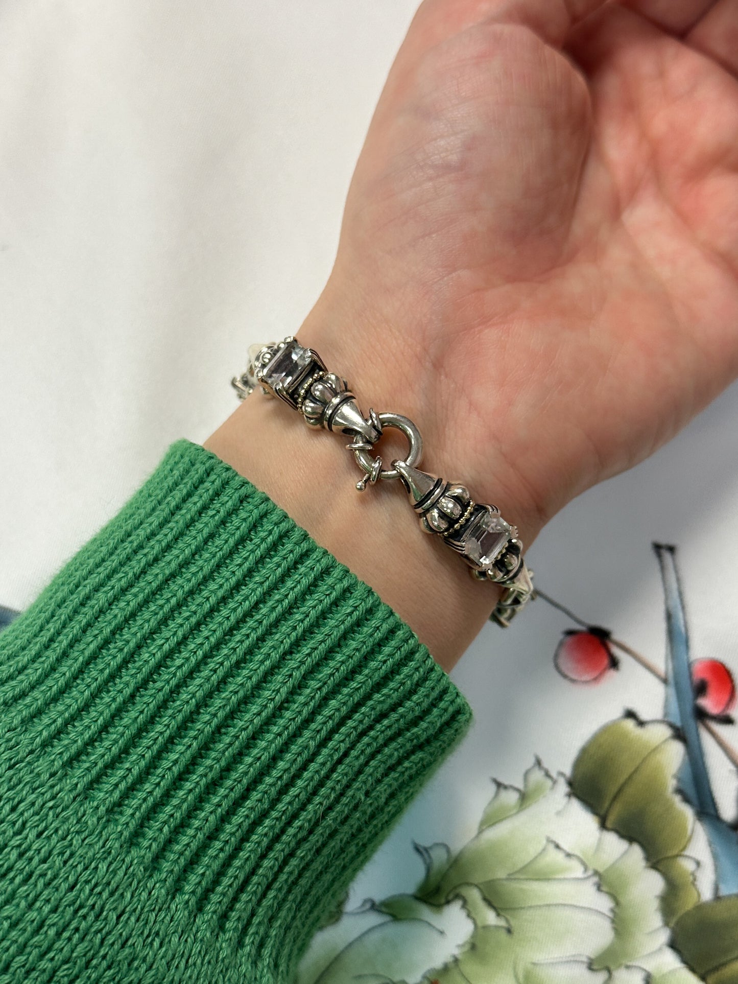 Lagos Sterling Clasp Bracelet