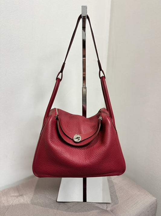 Hermès Bag Clemence Lindy 26