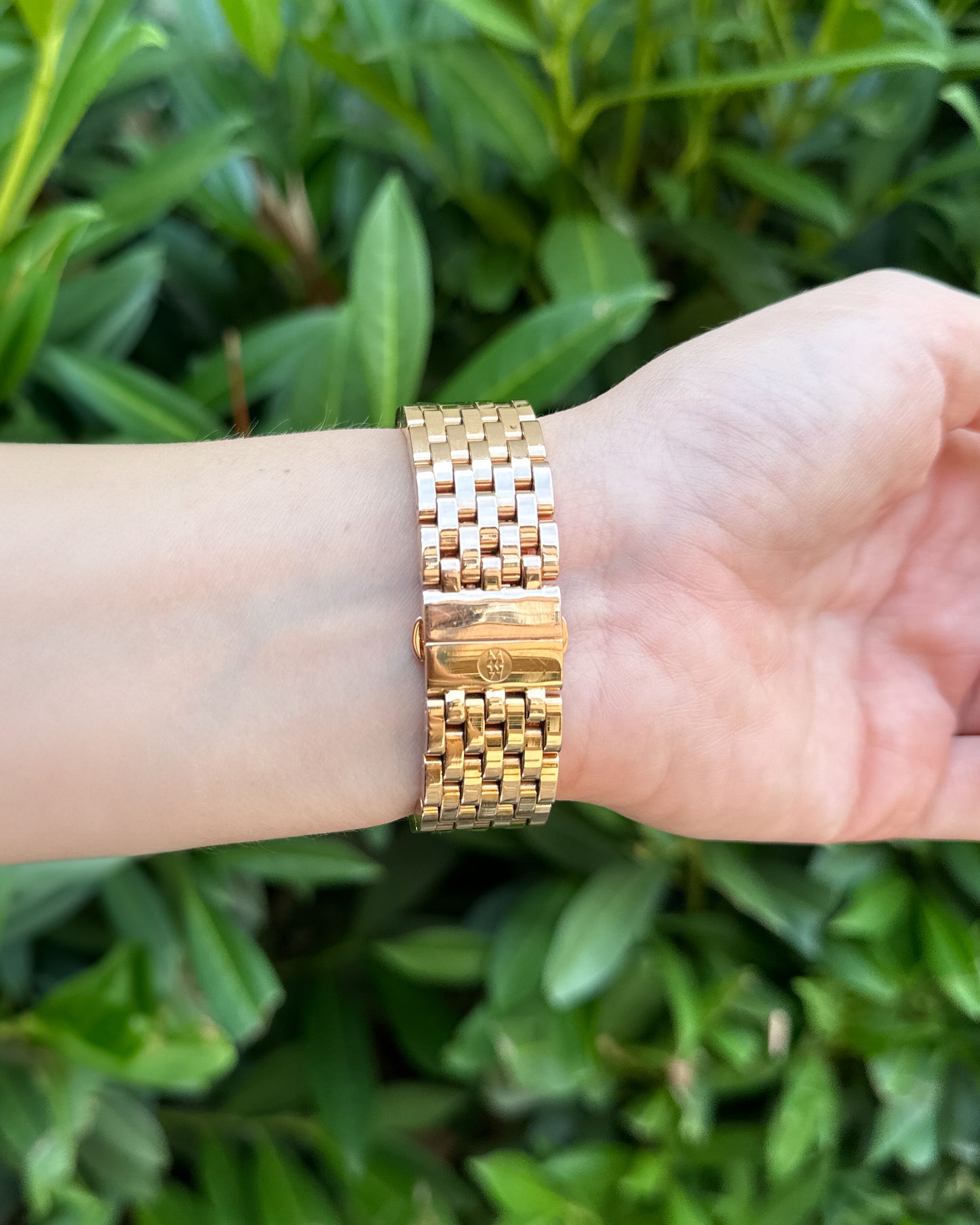 Michelle Rose Gold Diamond Watch