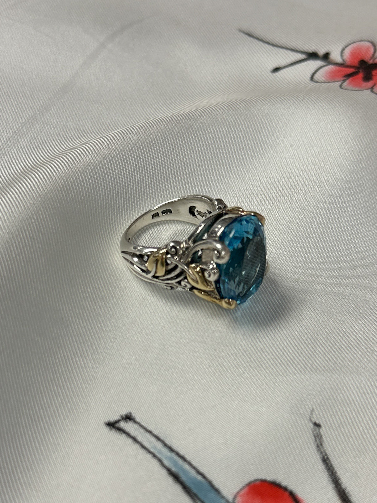 Topaz 18K Barbara Bixby Ring