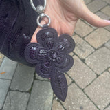 Purple Leather Brighton Handbag