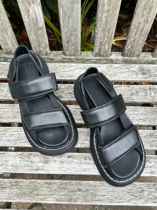 Khaite Murray Leather Sandals