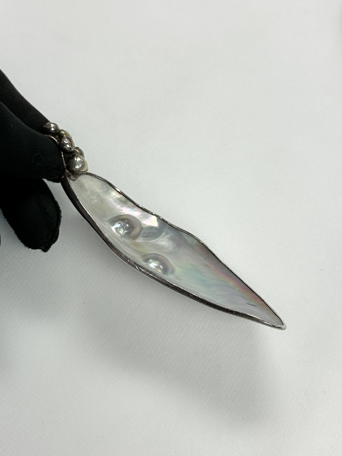 Mabe Pearl Pendant Necklace