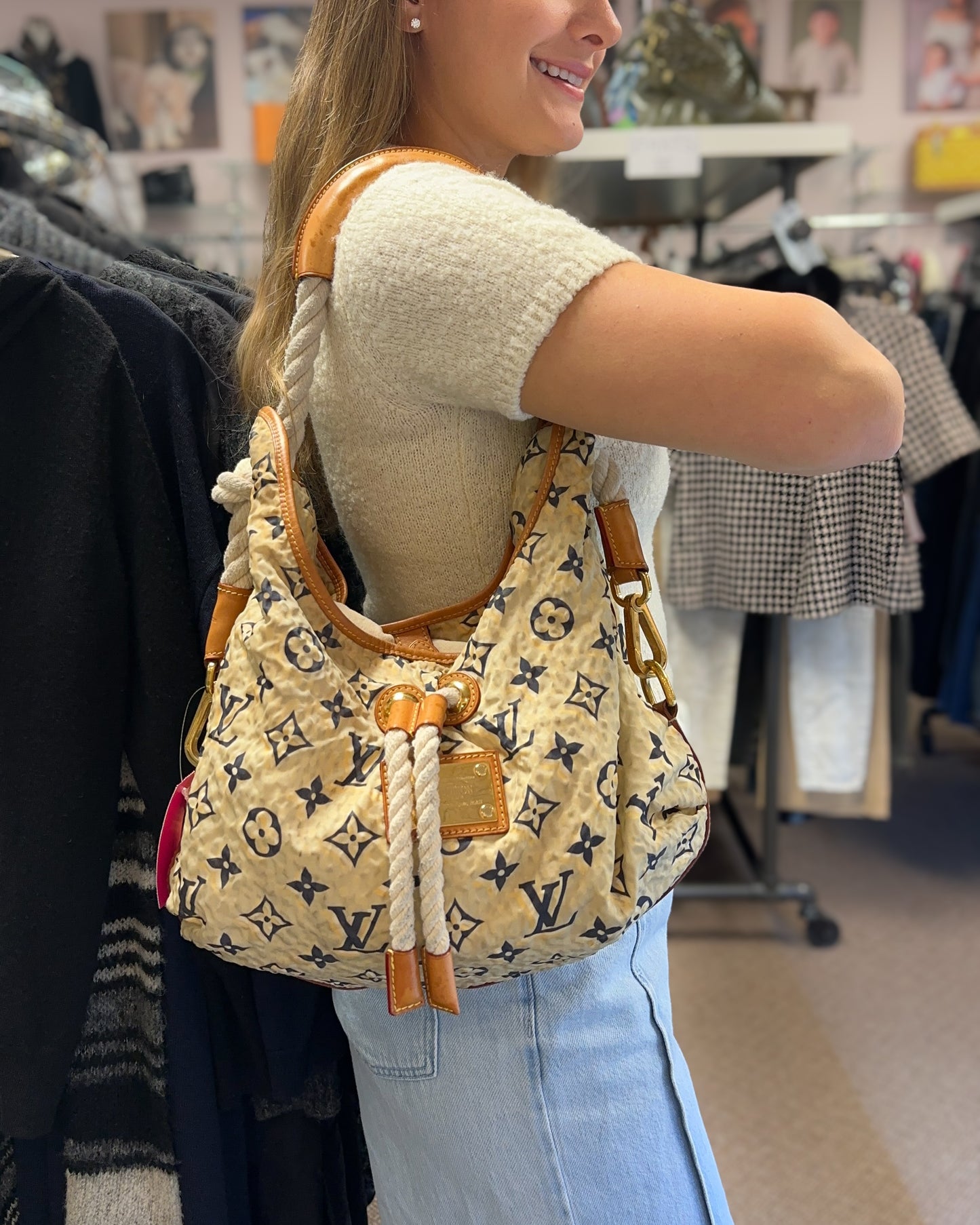 Louis Vuitton Monogram Bulles Tote