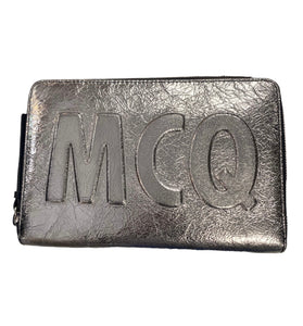 #Alexander McQUEEN zippered wallet/clutch.